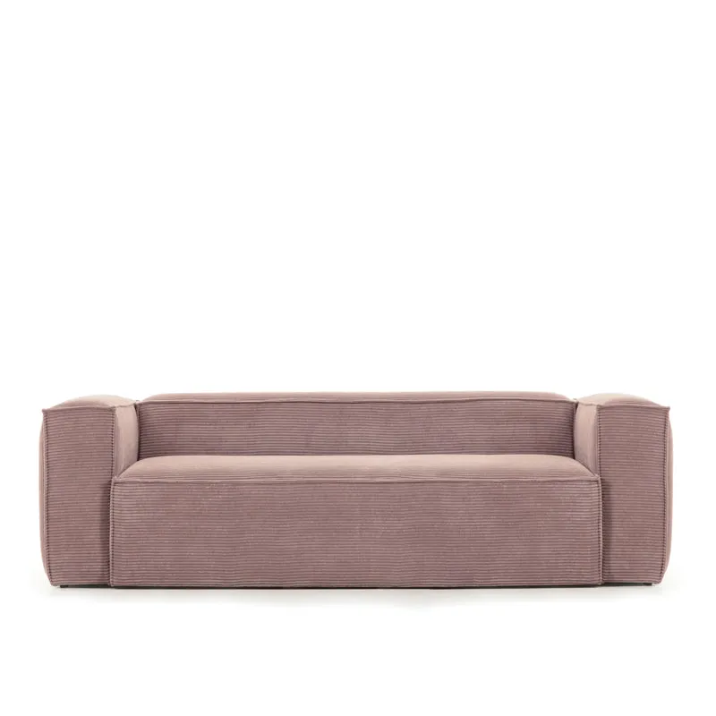 Blok 3-seater - Pink Corduroy