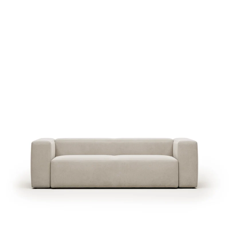 Blok 3-seater - Beige Chenille