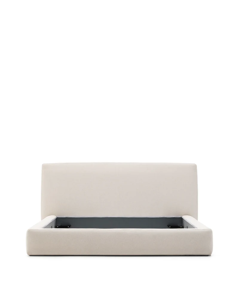 Cover for the beige Blok bed for a 180 x 200 cm mattress
