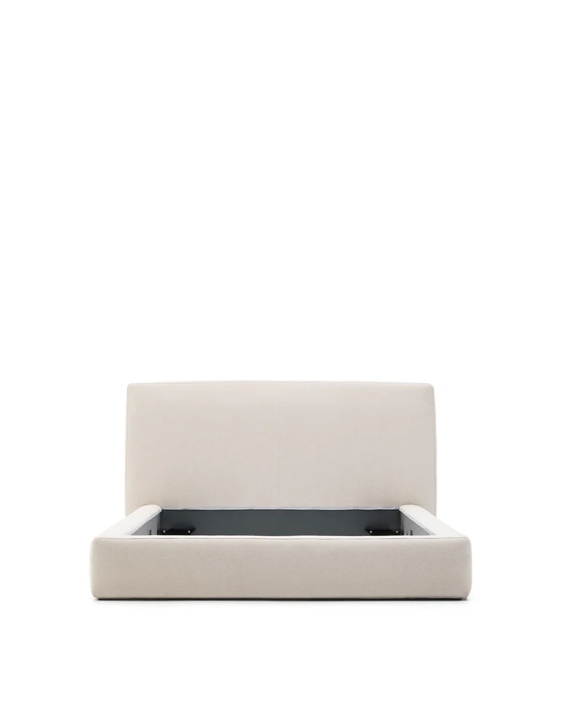 Cover for the beige Blok bed for a 160 x 200 cm mattress