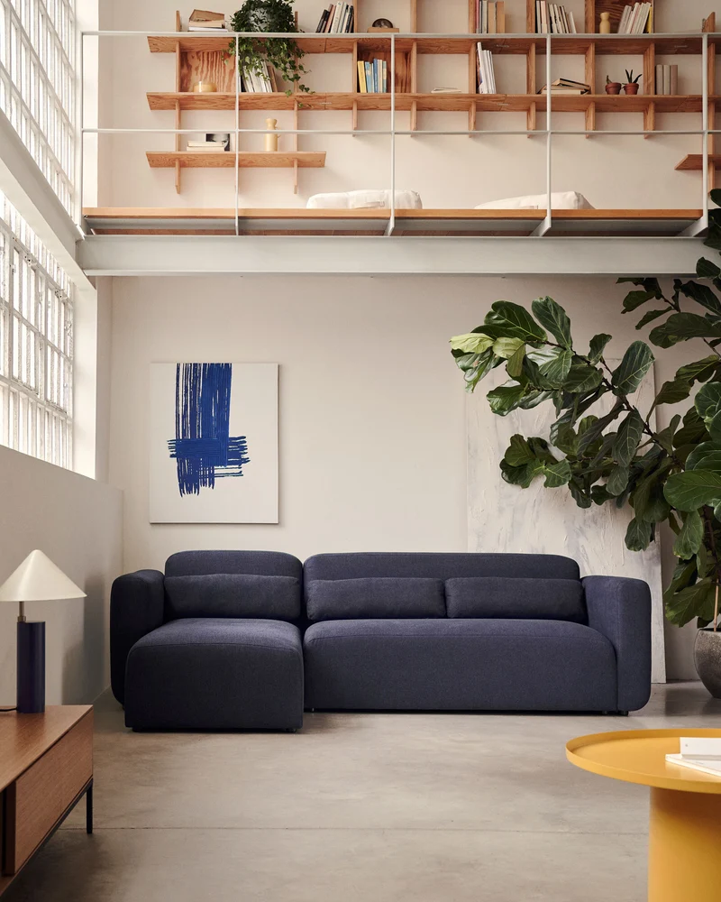Neom 3-Seater with Chaise - Blue
