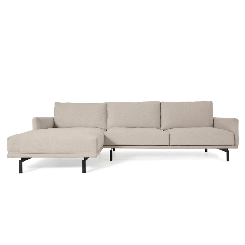 Galene 3 Seater with Chaise - Beige