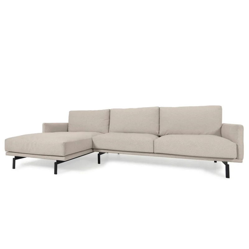 Galene 3 Seater with Chaise - Beige