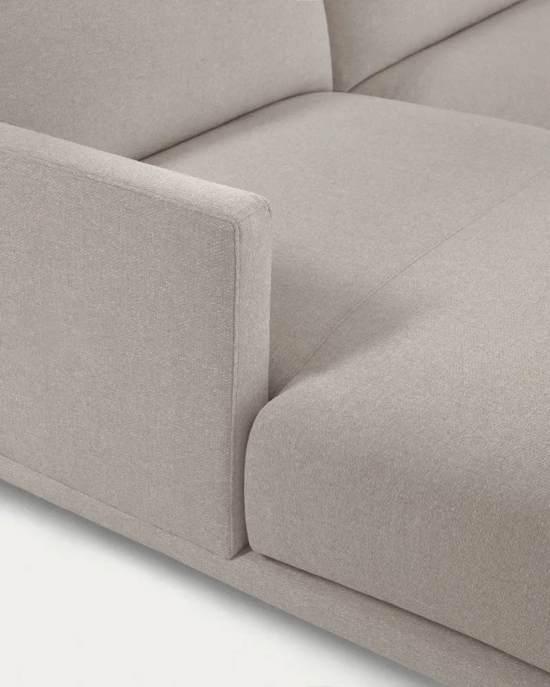 Galene 3 Seater with Chaise - Beige