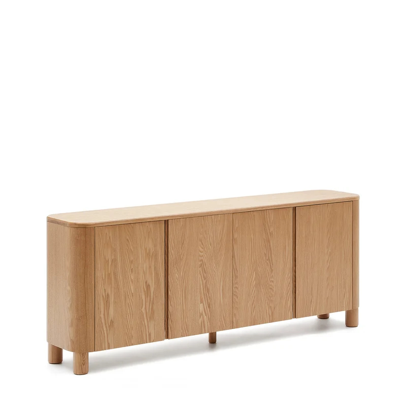 Salaya sideboard in ash plywood FSC Mix Credit, 200 cm x 79 cm