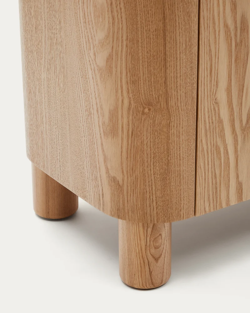 Salaya sideboard in ash plywood FSC Mix Credit, 200 cm x 79 cm