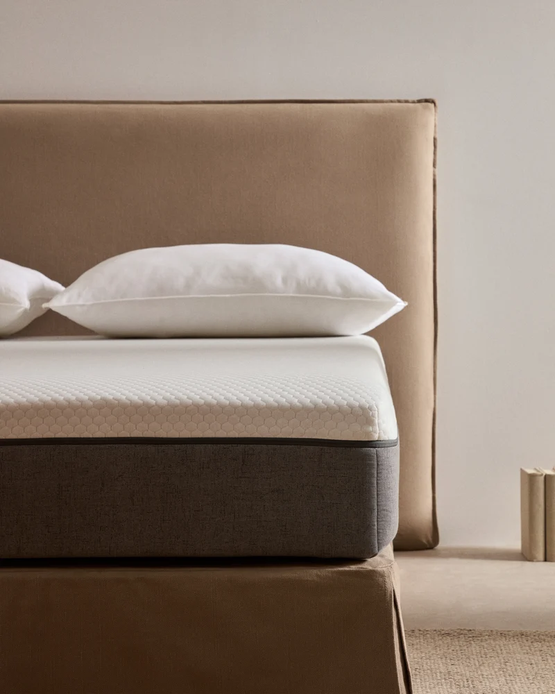 Eva viscoelastic mattress with removable cover 180 x 200 cm
