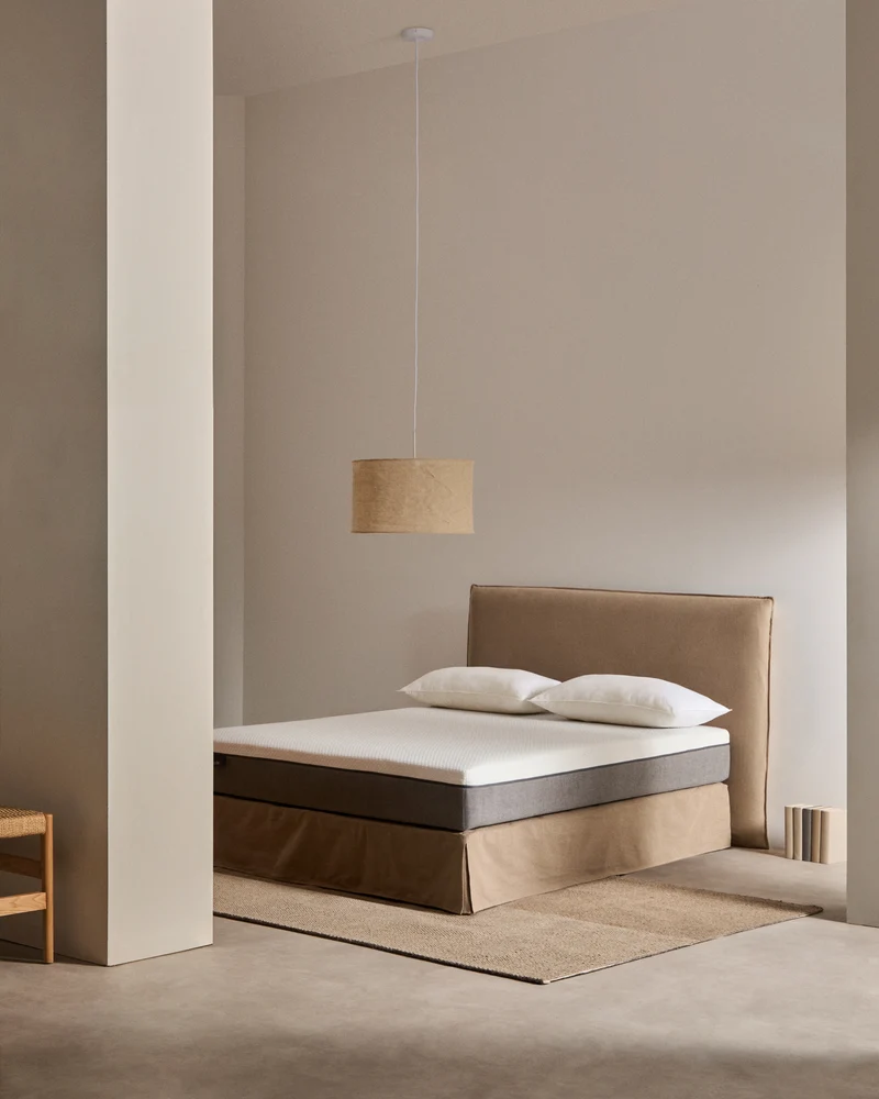 Eva viscoelastic mattress with removable cover 180 x 200 cm