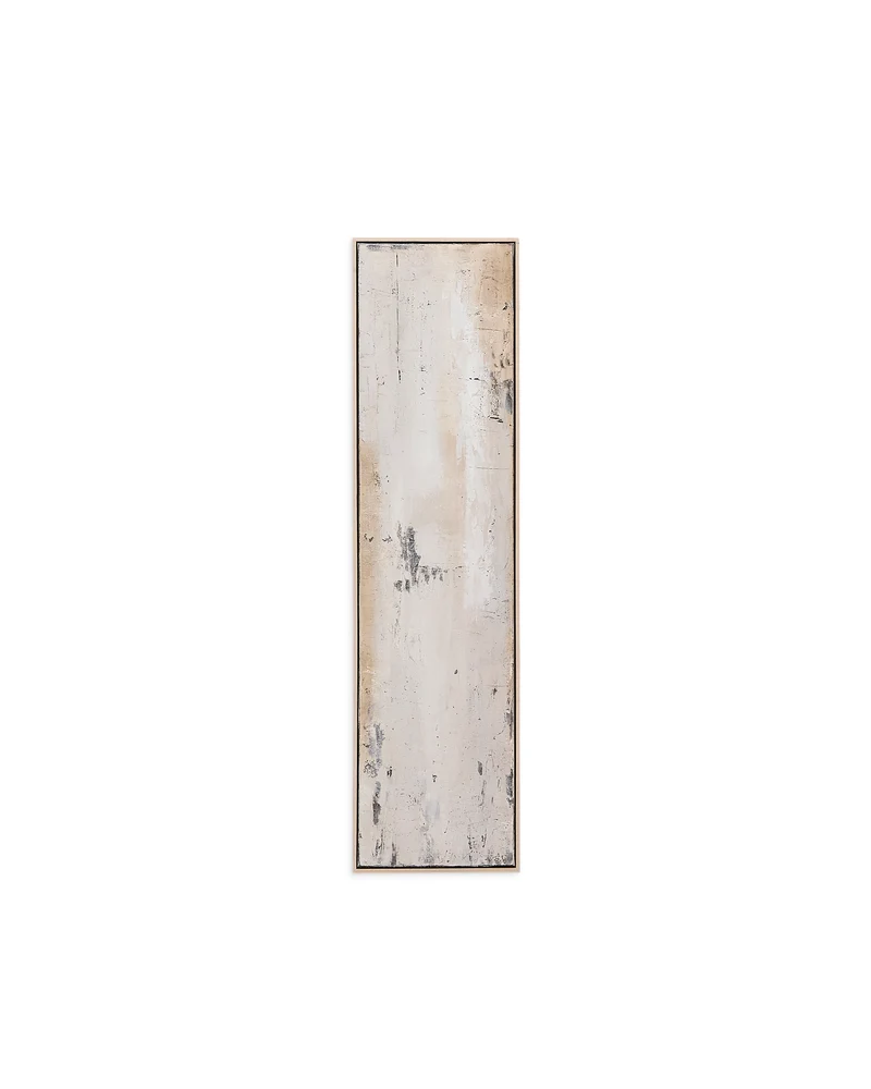 Selnar grey abstract picture, 122 x 32 cm