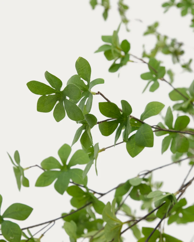 Enkianthus artificial tree with black pot 214 cm