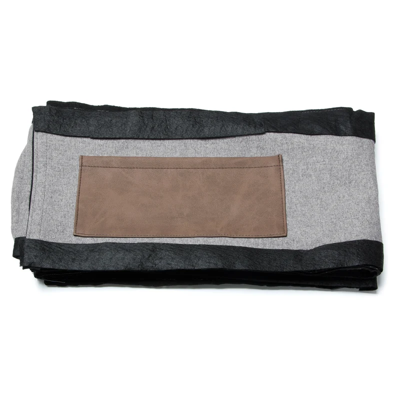 Dyla bed cover in grey for a 160 x 200 cm mattress