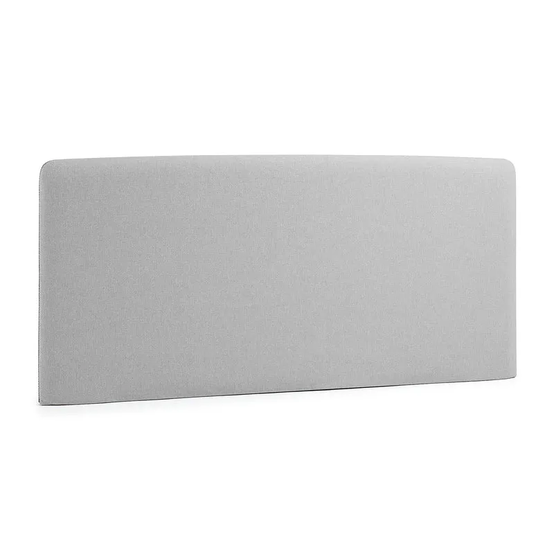 Grey Dyla headboard cover for a bed up to 160 cm