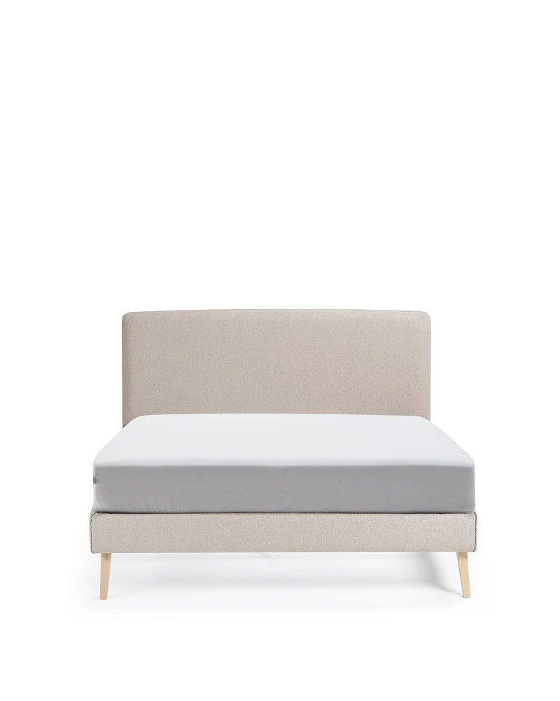Dyla bed cover for a 150 x 190 cm mattress in beige
