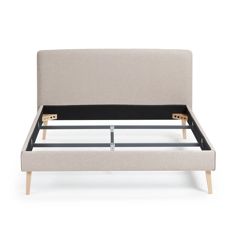 Dyla bed cover for a 150 x 190 cm mattress in beige