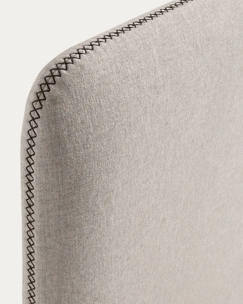 Dyla bed cover for a 150 x 190 cm mattress in beige