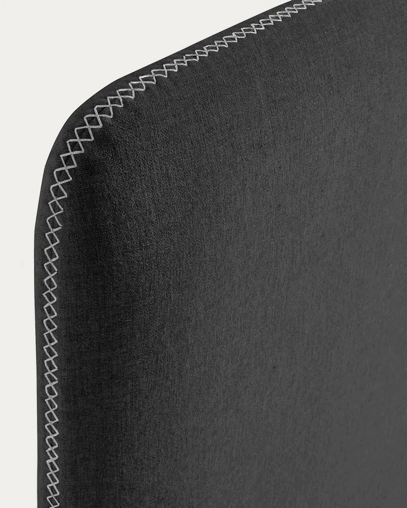 Dyla headboard with removable black cover for a bed up to 150 cm FSC Mix Credit