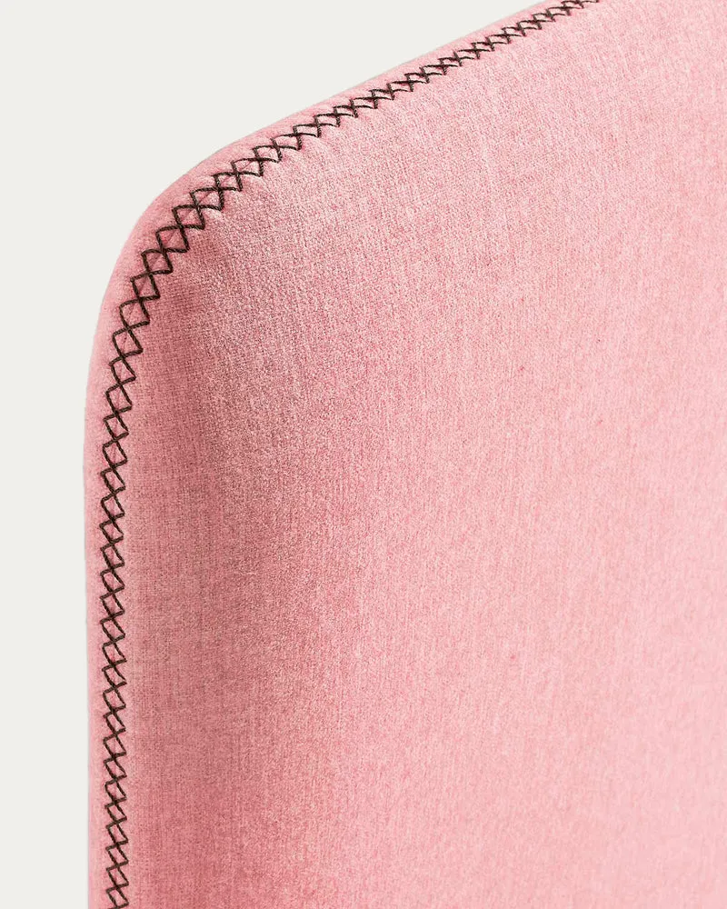 Dyla headboard with removable pink cover for a bed up to 90 cm FSC Mix Credit