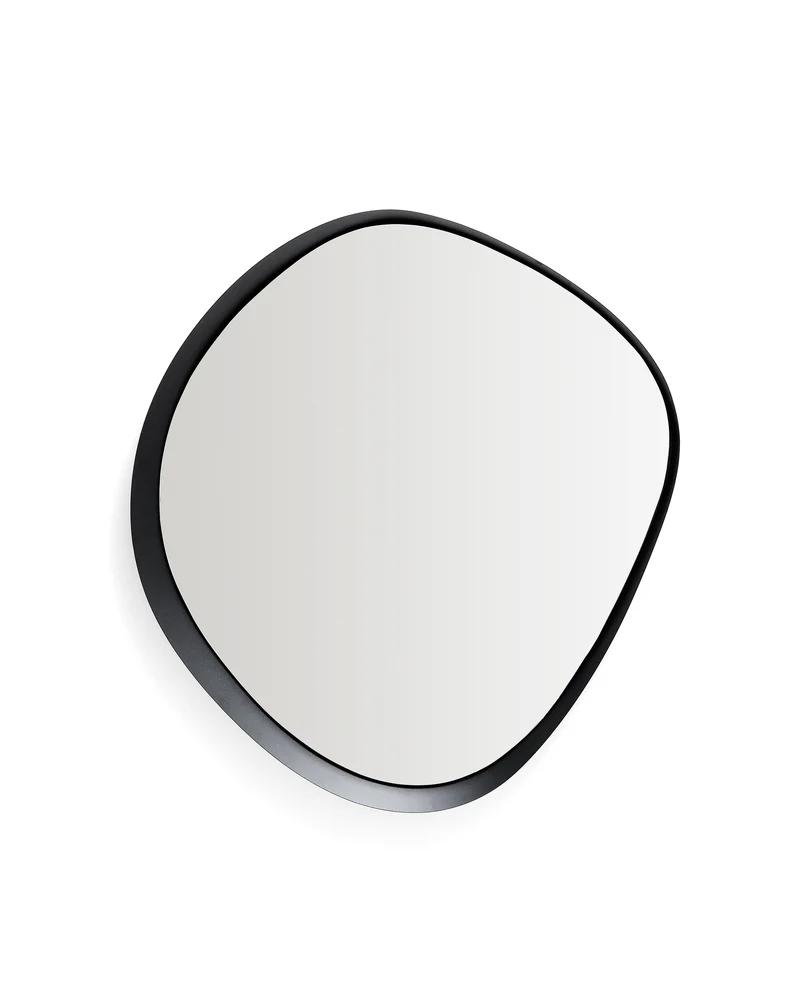Tebel black metal mirror 67.5 x 74.5cm
