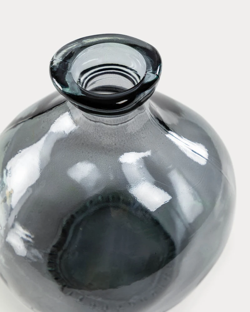 Brenna small blue vase
