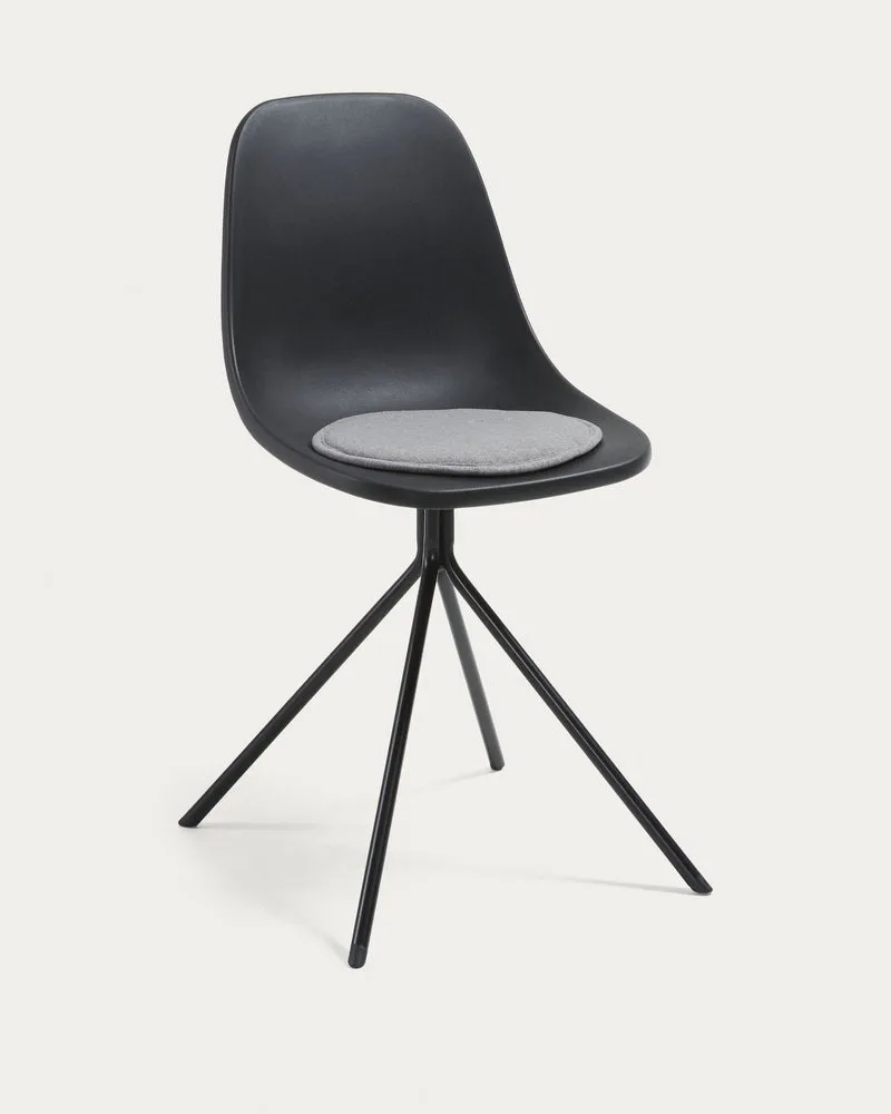 Silke cushion grey light