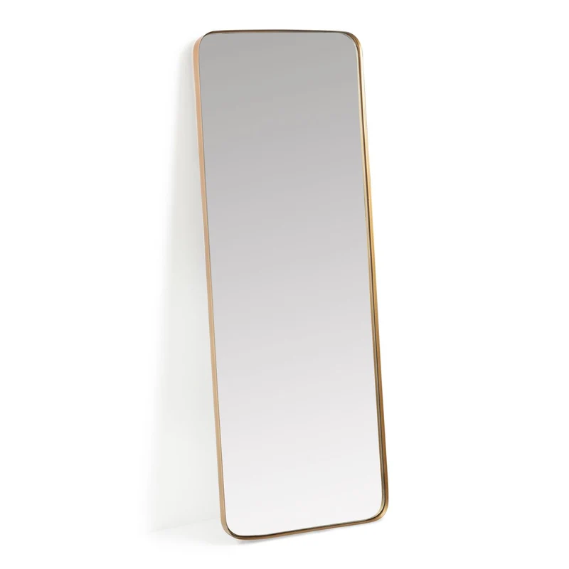 Marco gold metal wall mirror 55 x 150,5 cm