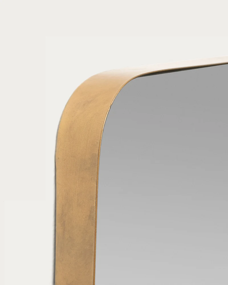 Marco gold metal wall mirror 55 x 150,5 cm