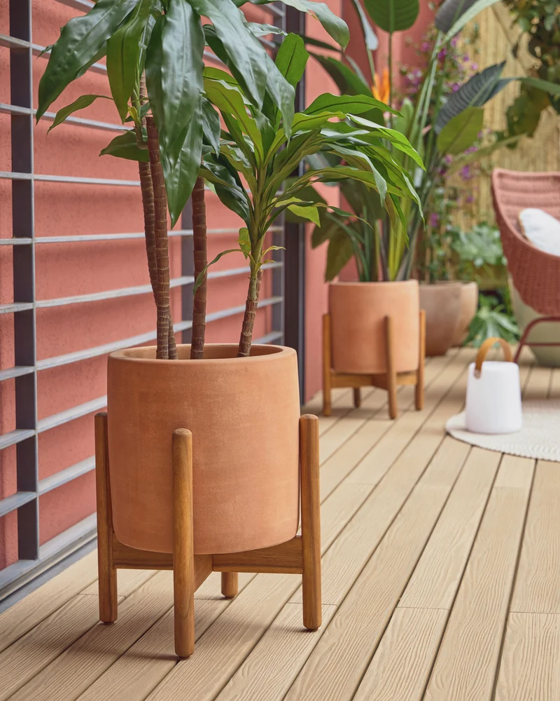 Dalva terracota plant pot, Ø 26 cm