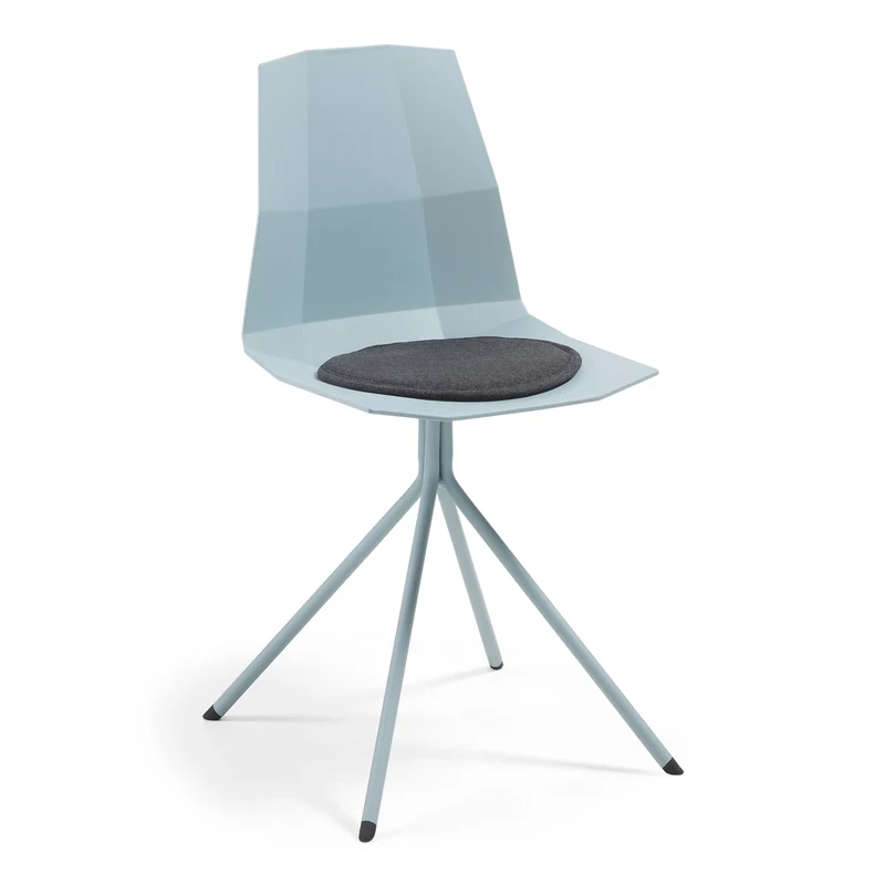 Silke cushion in light grey