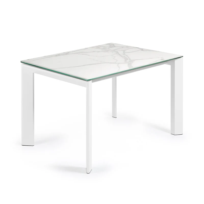Axis table 120 (180) cm white legs