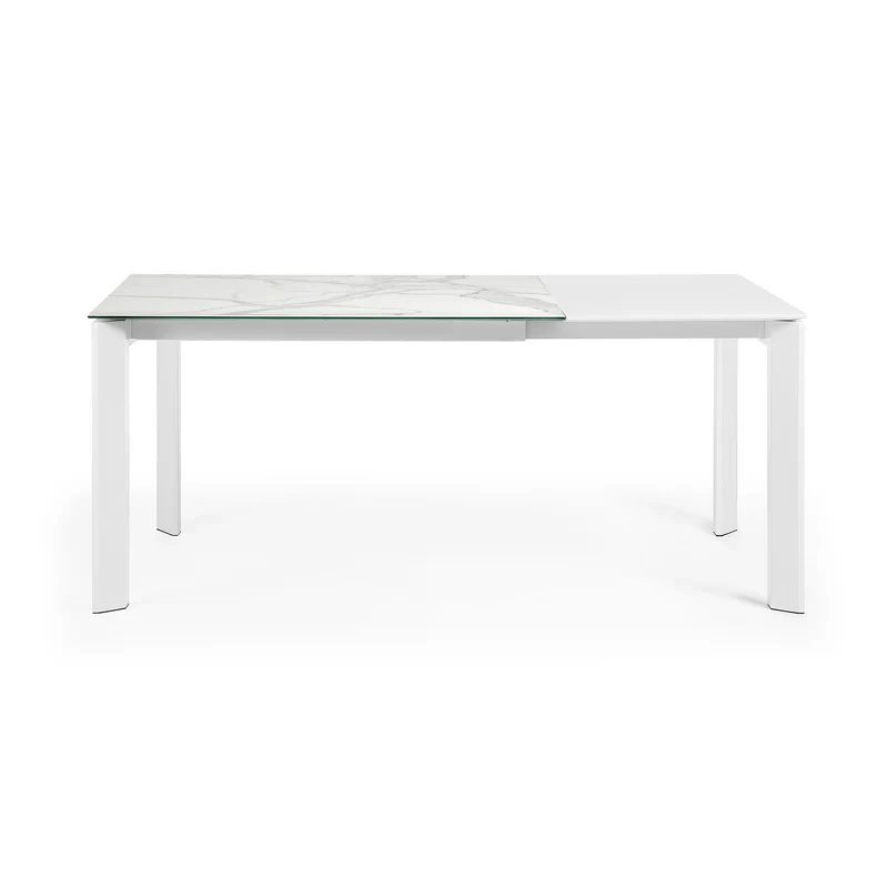 Axis table 120 (180) cm white legs