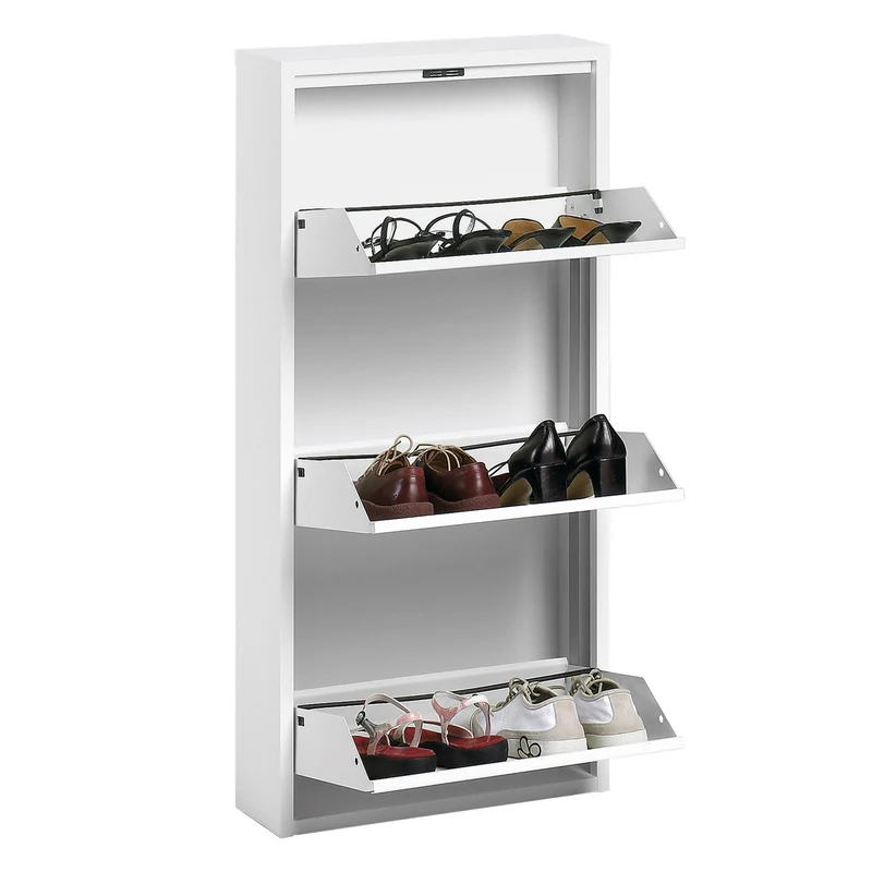 Shoe rack Ode 50 x 103 cm 3 doors white