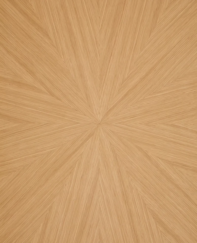 Naanim Oval Table Oak Finish