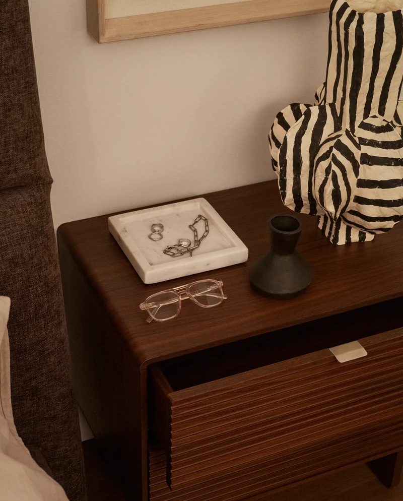 Norlen Bedside Table