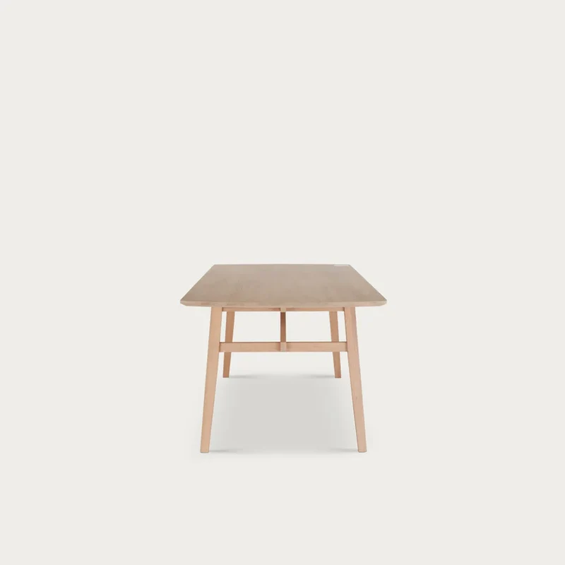 Borough Rectangular Dining Table, Natural Oak