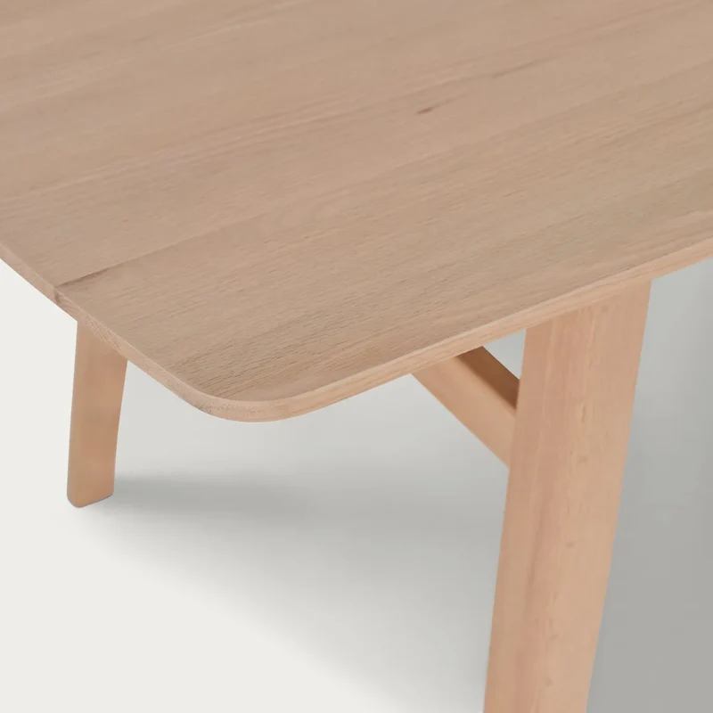 Borough Rectangular Dining Table, Natural Oak