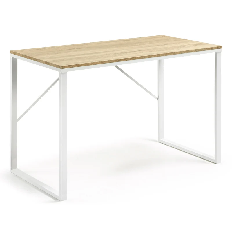 Rectangular white Talbot desk 120 x 60 cm