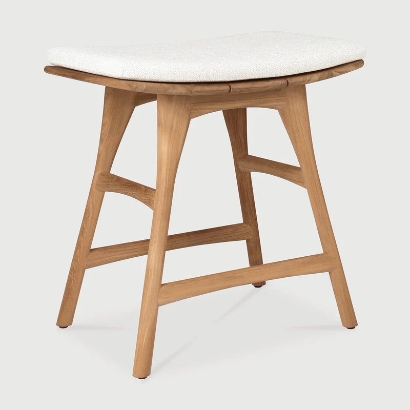 Osso Outdoor Stool With Cushion