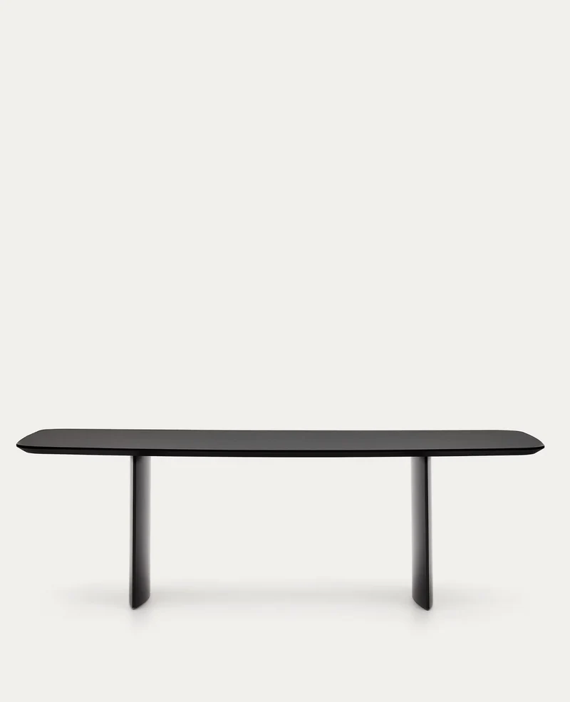 Litto Dining Table Black Finish