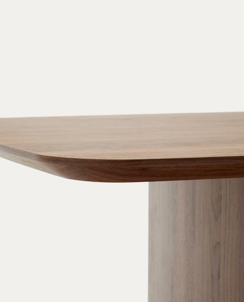 Litto Dining Table Walnut Finish
