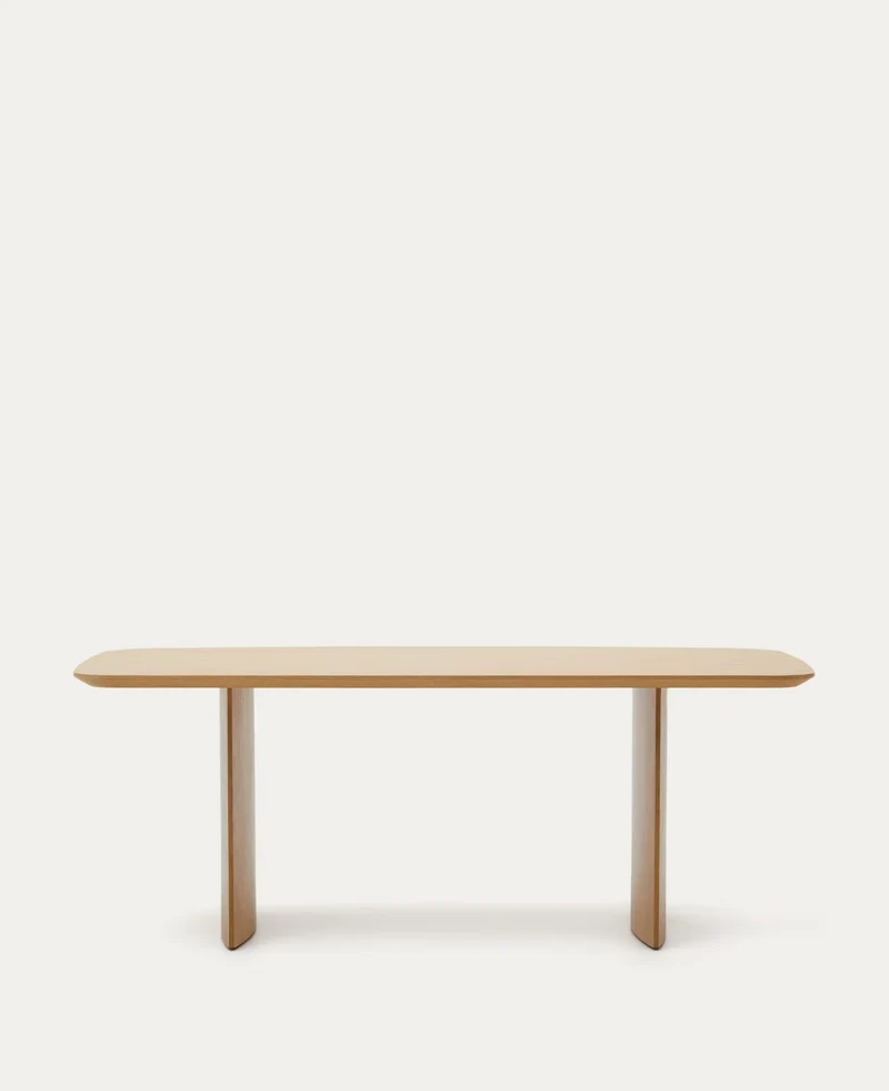 Litto Dining Table Oak Finish