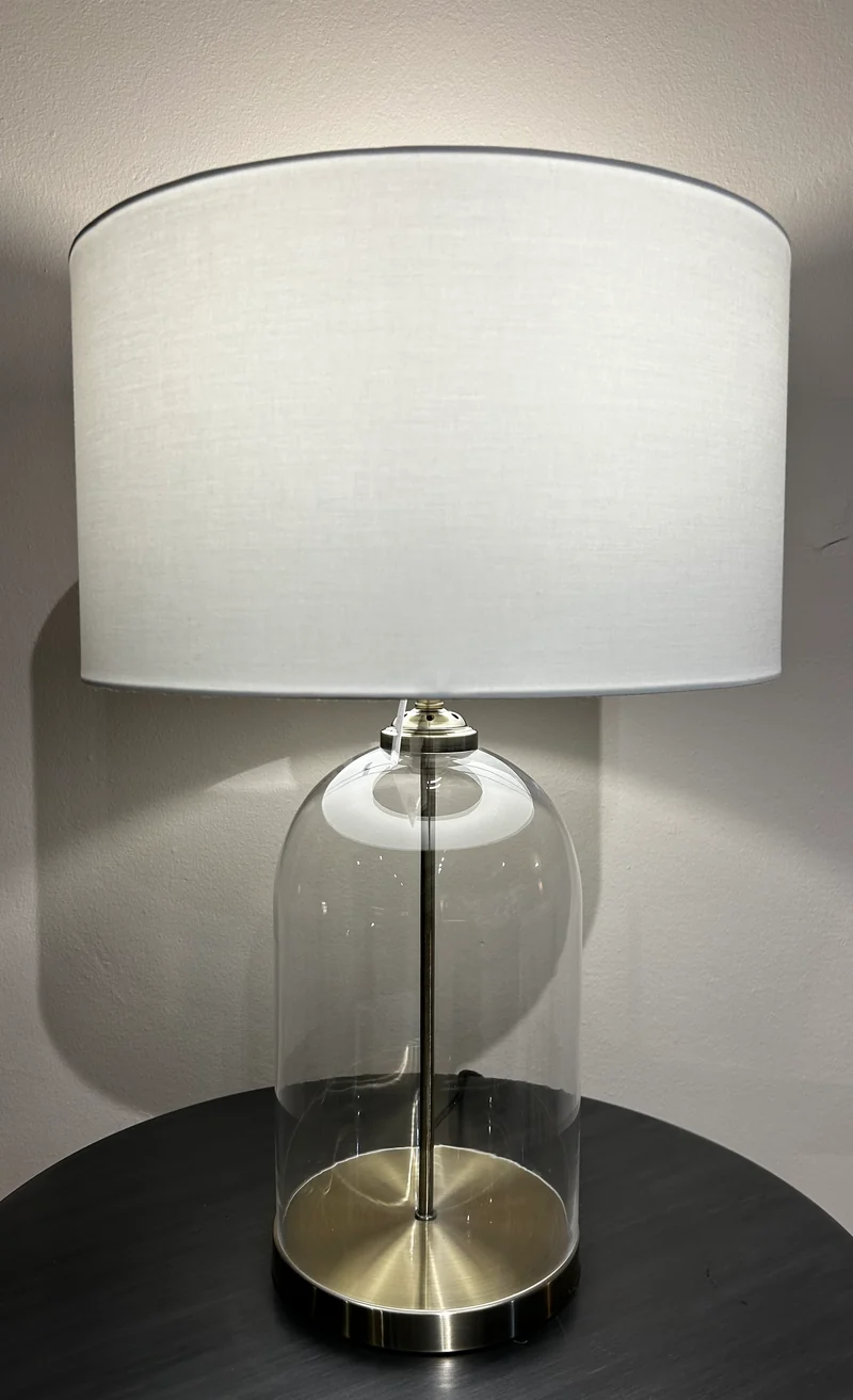 Glass Table Lamp