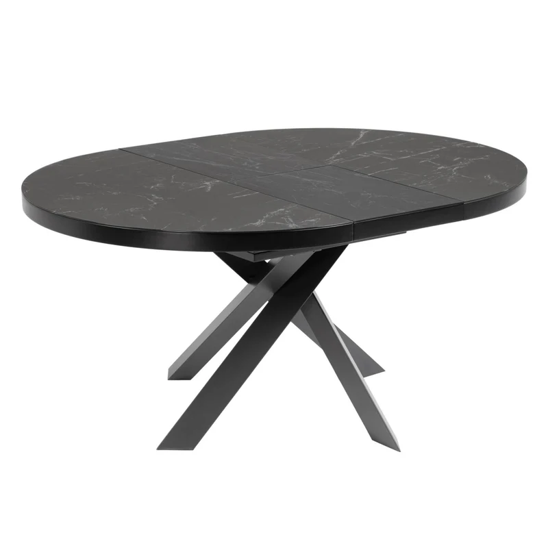 Vashti extendable table Ø 120 (160) cm porcelain