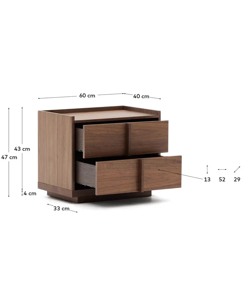 Onix Bedside Table