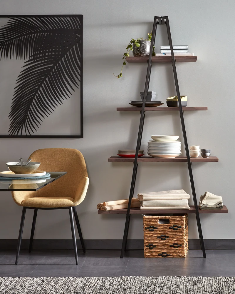 Konna Chair mustard & Black leg