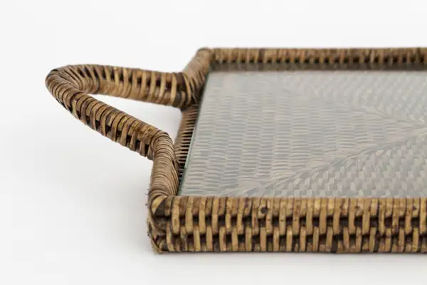 Togo Tray with Glass