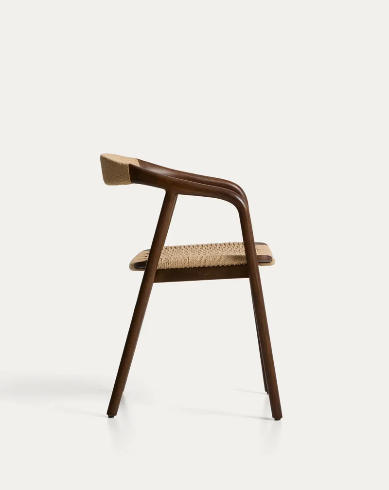 Derile Chair Walnut Finish