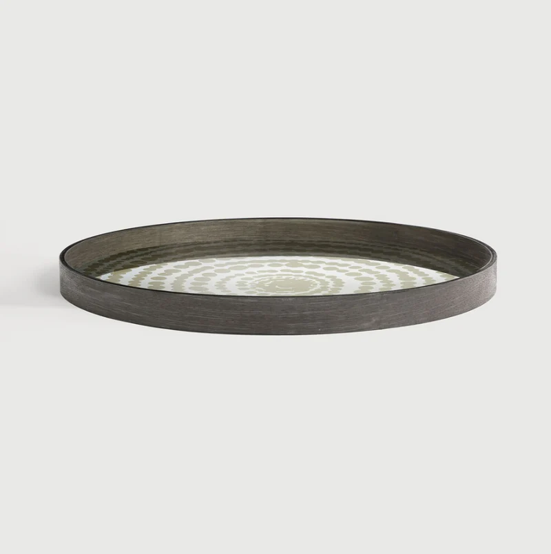 Beads Mirror Tray