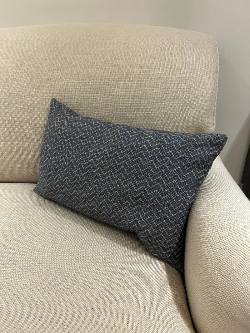 Grace Scatter Cushion Cover 35 x 55 - Eleanor Blue