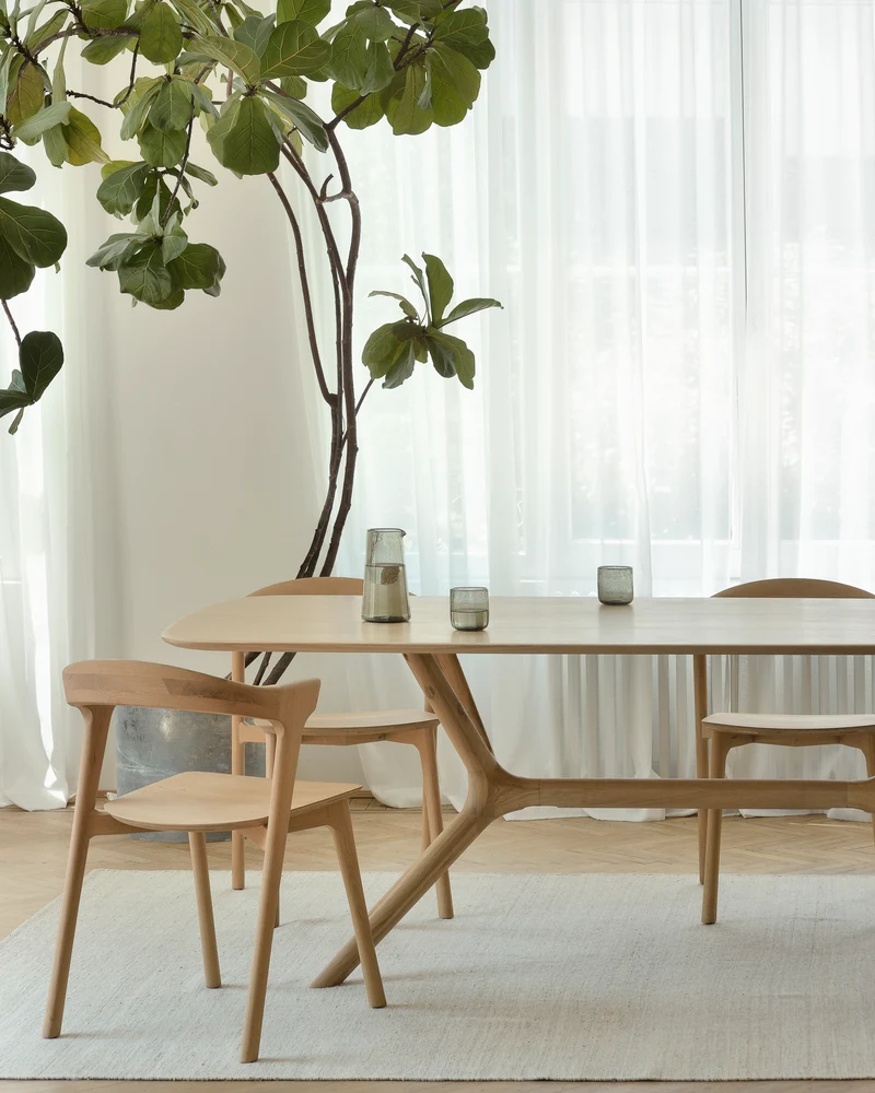 X Dining Table - Oak