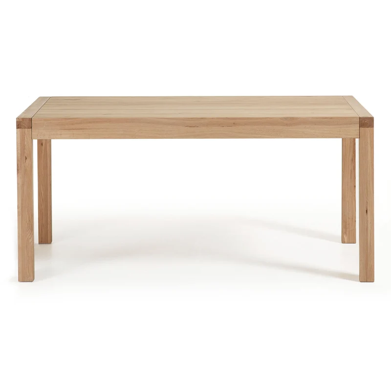 Briva extendable table with a natural oak wood finish, 200 (280) x 100 cm